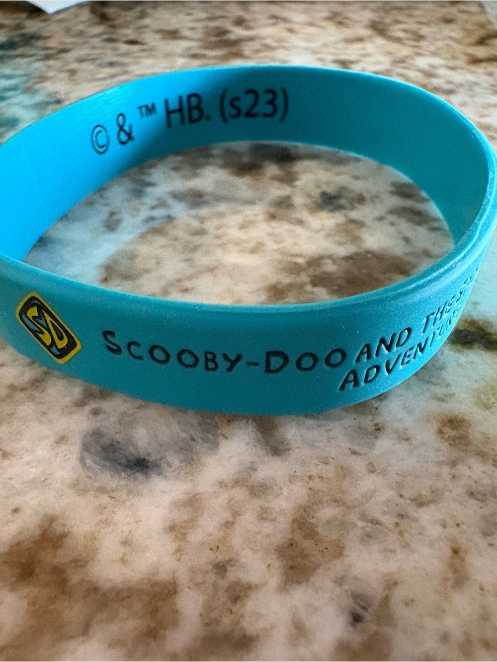 Scooby-Doo and Escapology Teal Silicone Bracelet